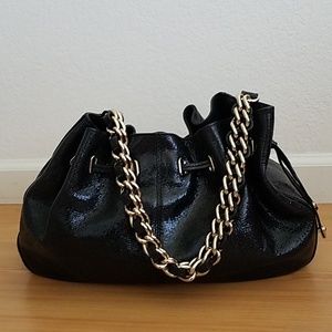 Kate Spade 'Plie' leather gold-plated hobo bag